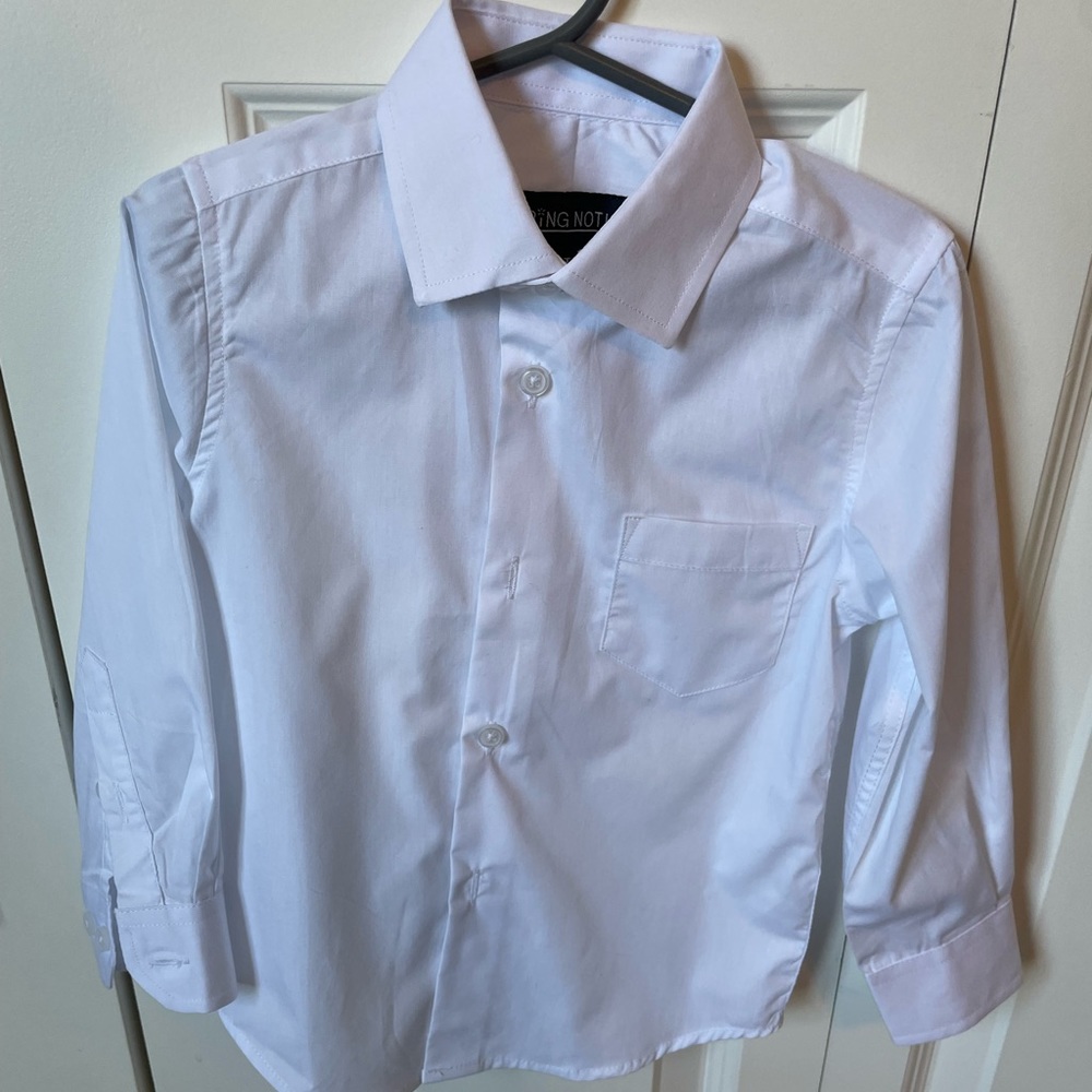 Spring Notion toddler boy pants and dress shirt set